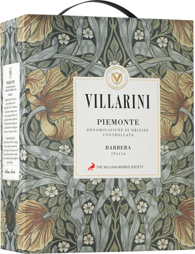 Villarini Piemonte Barbera William Morris Design Selection
